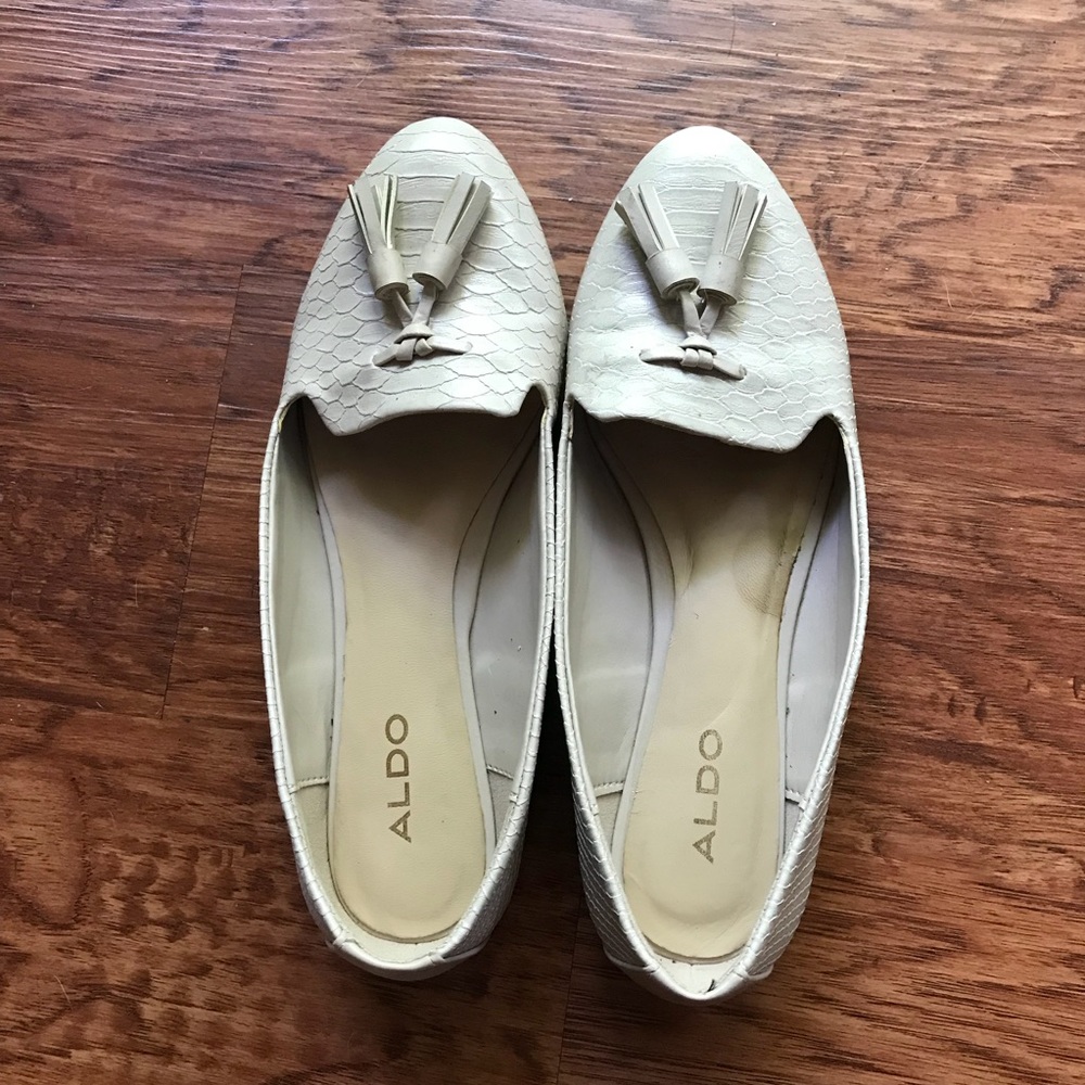 Aldo White Flats